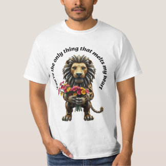 Robotic Lion in Love T-Shirt