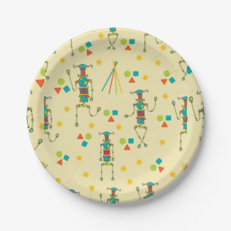 Robotic Party Paper Plate