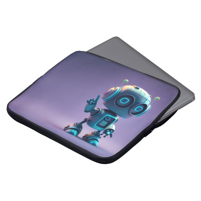 Robotic Theme Laptop Sleeves (Front Top)