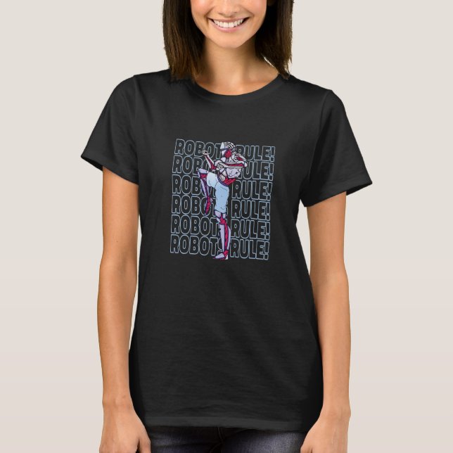 Robotics Ai  Artificial Intelligence Robots T-Shirt (Front)