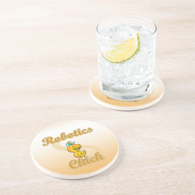 Robotics Chick Coaster (Side)