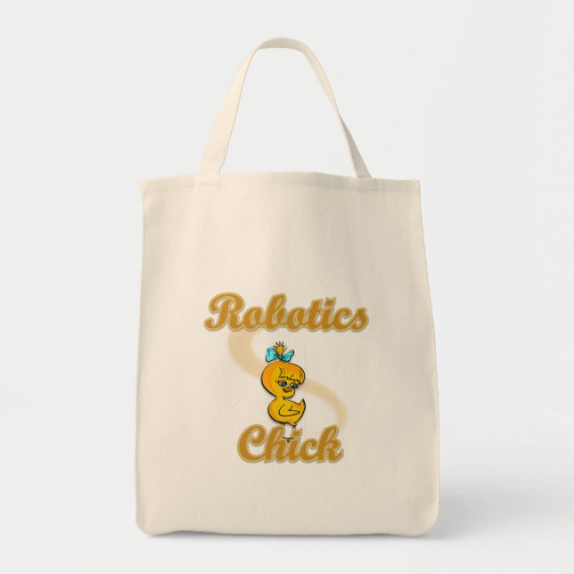 Robotics Chick Tote Bag (Front)
