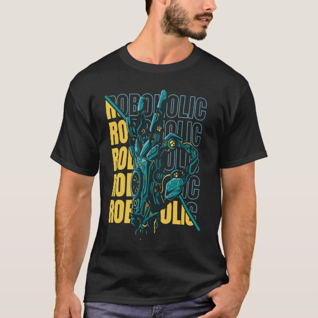 Robotics Cool Ai Artificial Intelligence  Robots T-Shirt (Front)