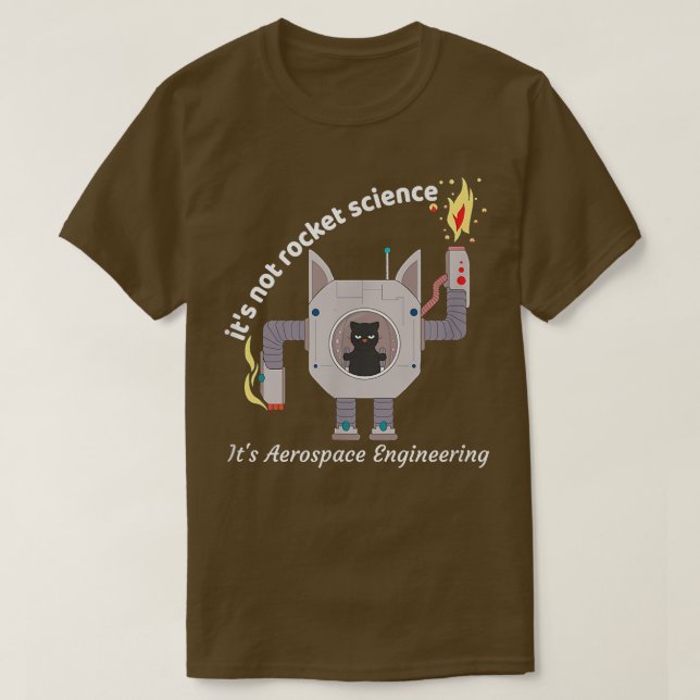 Robotics EngineerFunny Rocket Science Mens Womens1 T-Shirt (Design Front)