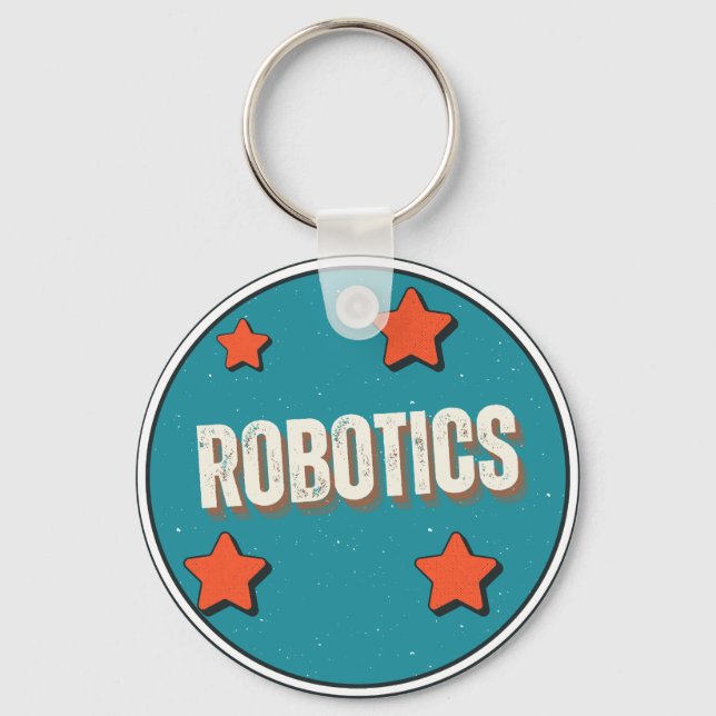 Robotics Field of study Key Ring (Front)