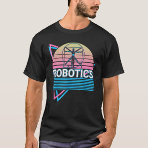 Robotics Robots Retro T-Shirt