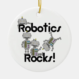 Robotics Rocks Ceramic Tree Decoration