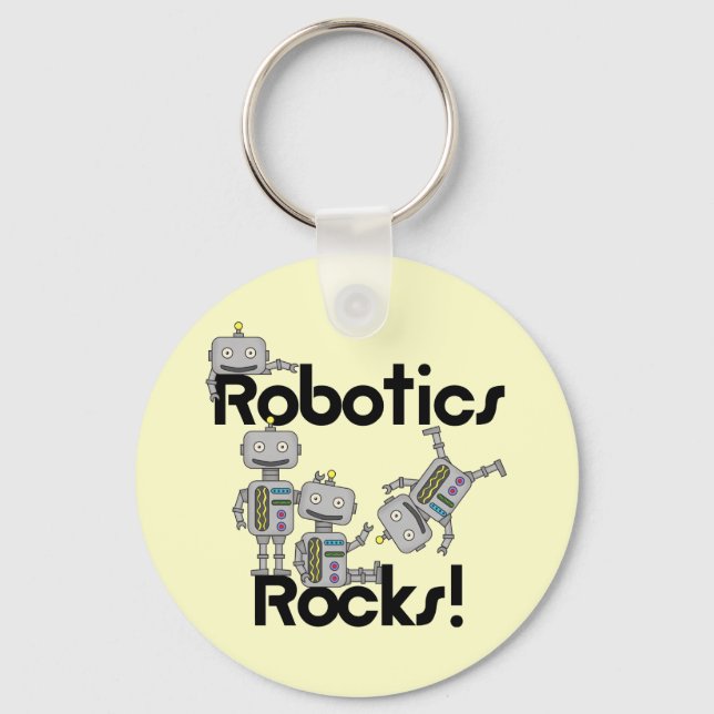 Robotics Rocks Key Ring (Front)