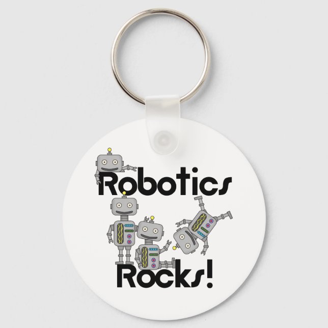 Robotics Rocks Key Ring (Front)