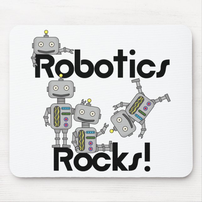 Robotics Rocks Mouse Mat (Front)