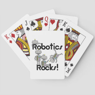 Robotics Rocks Playing Cards