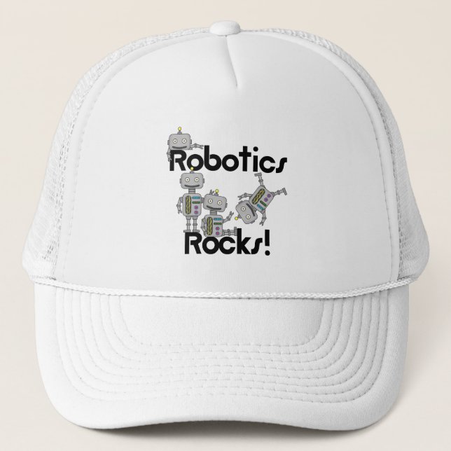Robotics Rocks Trucker Hat (Front)