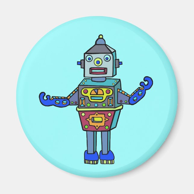Robotman Magnet (Front)