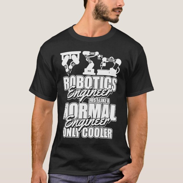 Robots Artificial Intelligence  Ai Robotics T-Shirt (Front)
