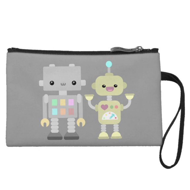 Robots At Play Wristlet (Front)