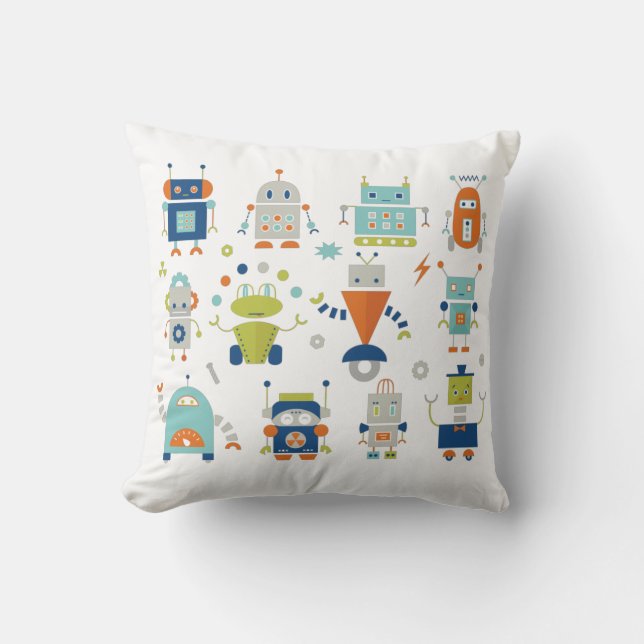 Robots Cushion (Front)