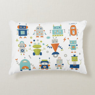 Robots Decorative Cushion