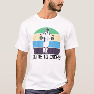Robots - I Come To Cache - Mechanical Engineer - S T-Shirt