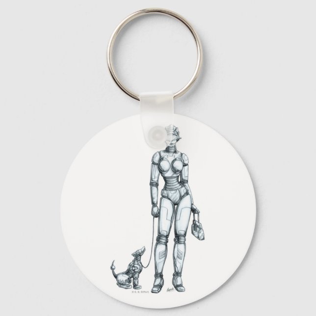 Robots Key Ring (Front)