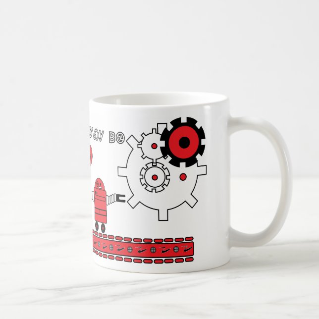 robots love Cherokees Coffee Mug (Right)