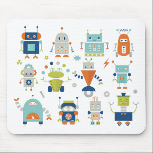 Robots Mouse Mat
