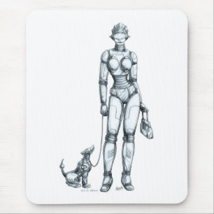 Robots Mouse Mat