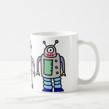robots mug!