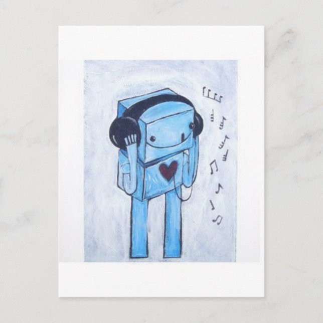 Robots.. Postcard (Front)