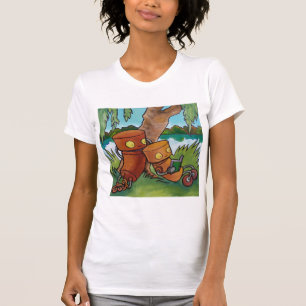 Robots Reading T-Shirt