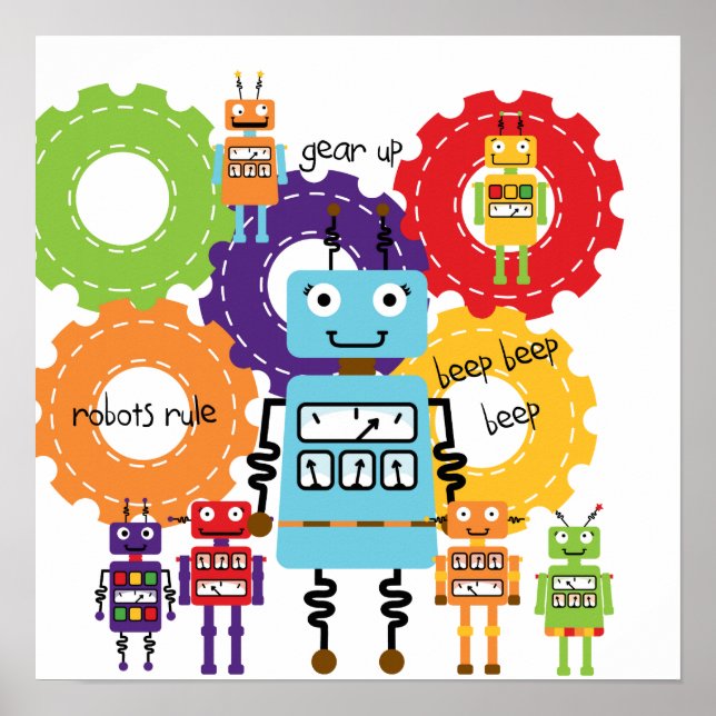 Robots Rule Poster (Front)