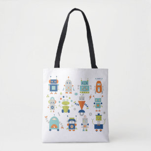 Robots Tote Bag