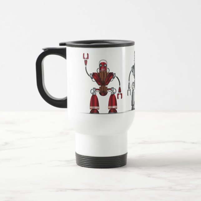 Robot's Travel Mug (Left)