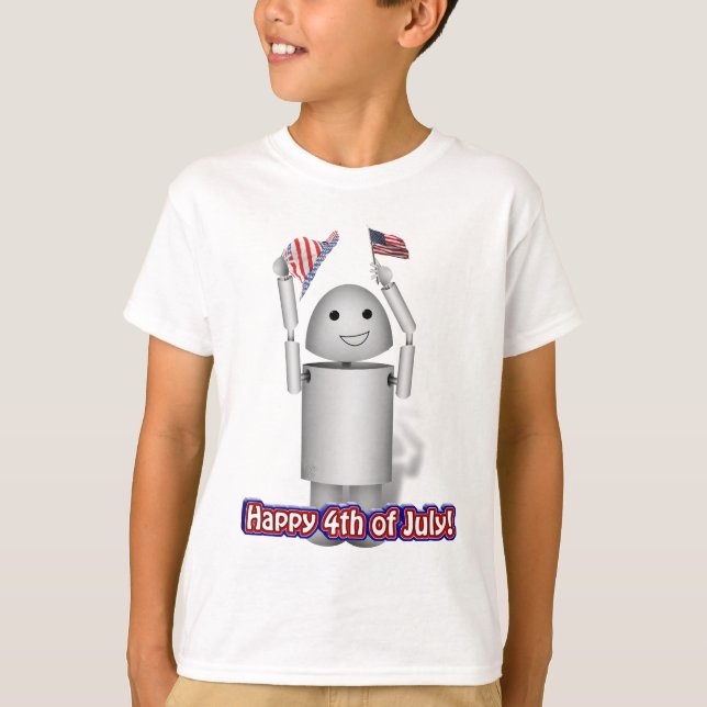 Robox9  Celebrates Freedom T-Shirt (Front)