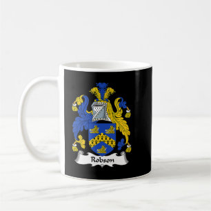 Robson Coat of Arms  Family Crest  Coffee Mug