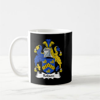 Robson Coat of Arms  Family Crest  Coffee Mug