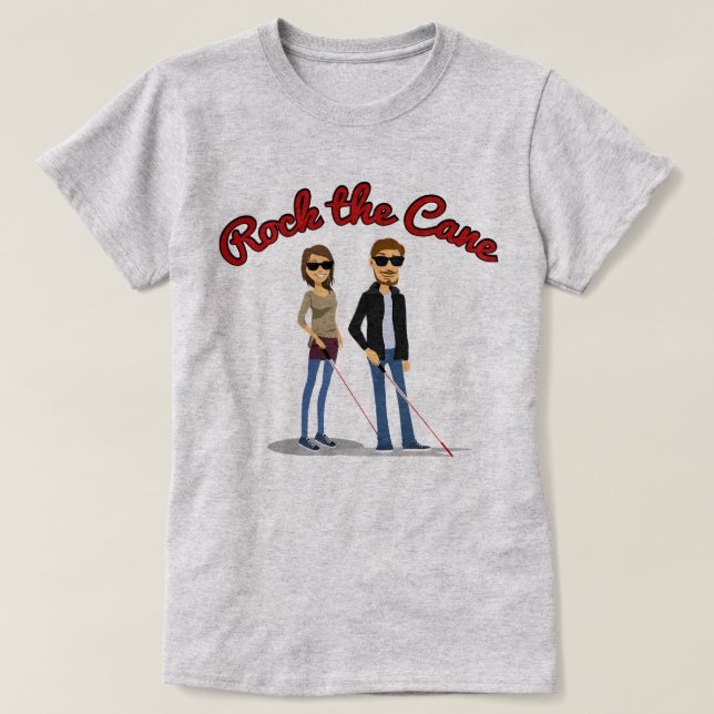 Roc the Cane T-Shirt (Design Front)