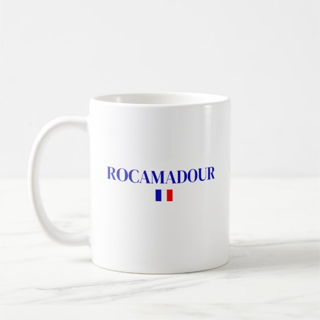 ROCAMADOUR France Coffee Mug (Left)