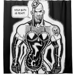 Rocco, The Maid Shower Curtain