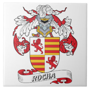 Rocha Family Crest Tile