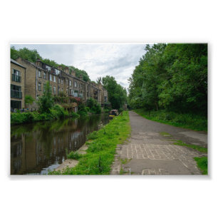 Rochdale Canal, Luddendenfoot Photo Print