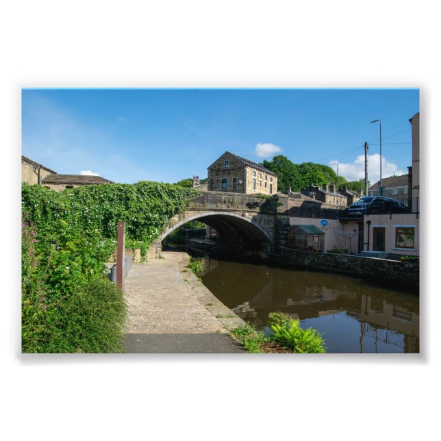Rochdale Canal, Luddendenfoot Photo Print (Front)