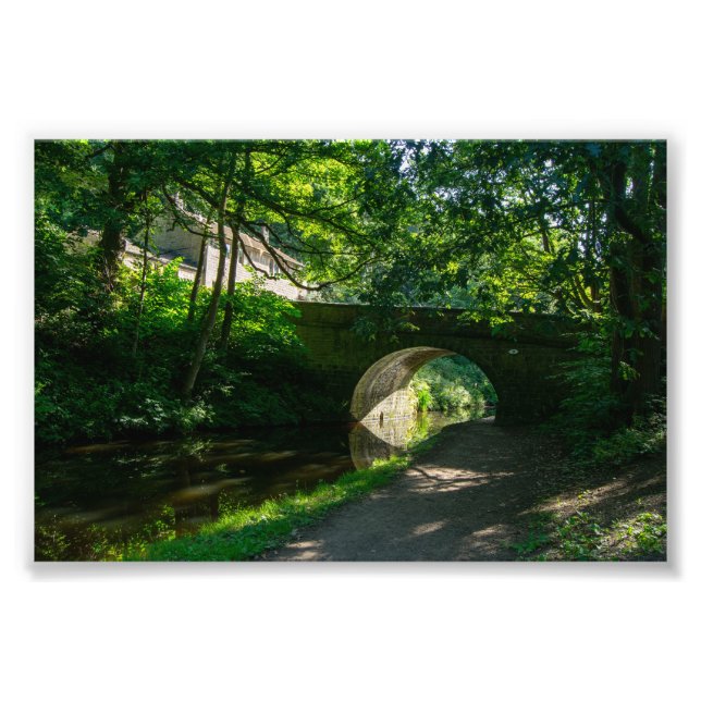 Rochdale Canal, Sowerby Bridge Photo Print (Front)