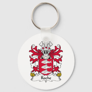 Roche Family Crest Key Ring