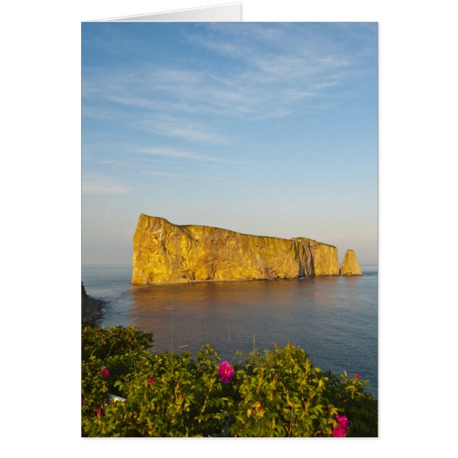 Rocher Perce (Perce Rock), Quebec, Canada. (Front)