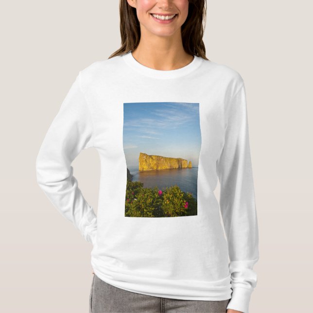 Rocher Perce (Perce Rock), Quebec, Canada. T-Shirt (Front)
