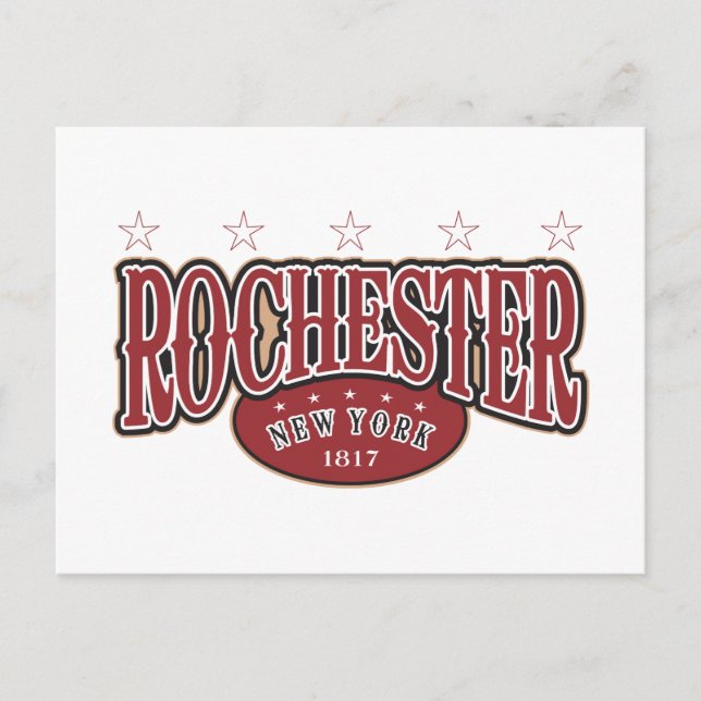 Rochester 1817 postcard (Front)