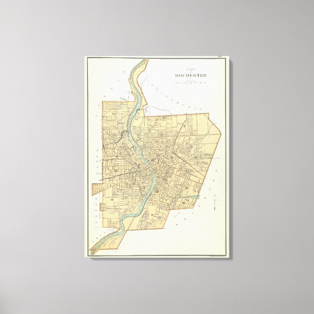 Rochester 2 canvas print (Front)