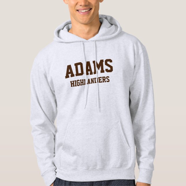 Rochester Adams High School Printed Hoodie (Front)