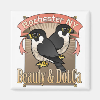 Rochester Beauty & Dot.Ca Magnet