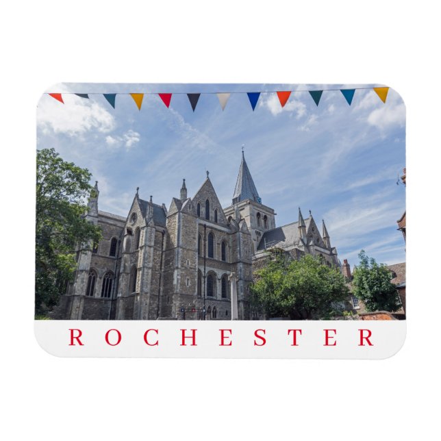 Rochester Cathedral fridge magnet (Horizontal)